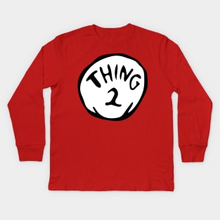 Thing 2 Kids Long Sleeve T-Shirt